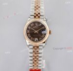 Rolex Datejust 31 Chocolate Jubilee Bracelet Super Clone Watch